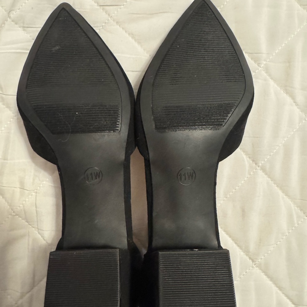 A New Day Black Women's Ankle Strap Heels - Picture 5 of 6